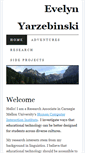Mobile Screenshot of evelynyarzebinski.com